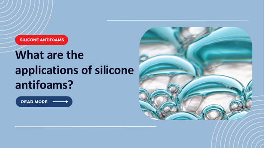 What are the applications of silicone antifoams?